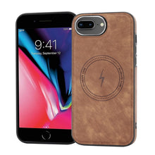 Load image into Gallery viewer, Side PU Hybrid TPU Magsafe Phone Case, For iPhone 11, For iPhone 11 Pro, For iPhone XR, For iPhone XS Max, For iPhone XS /X, For iPhone 8 Plus / 7 Plus