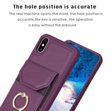 Load image into Gallery viewer, BF29 Organ Card Bag Ring Holder Phone Case, For iPhone XS Max, For iPhone 8 Plus / 7 Plus