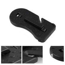 Load image into Gallery viewer, BF013-BK Automotive Door Step Hook Aluminum Foldable Ladder Mini Foot Pedal for Jeep SUV Truck WP, BF013-BK