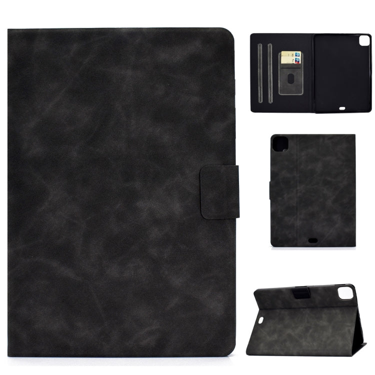 Cowhide Texture Horizontal Flip Leather Case with Holder & Card Slots & Sleep / Wake-up Function, For iPad Pro 11 (2020) & (2018), For iPad 10.2 / Air (2019) / Pro 10.5, For iPad mini 5 / 4 / 3 / 2 / 1, For iPad Air 2 / Air / 9.7 (2018) & (2017)       ...