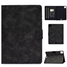Load image into Gallery viewer, Cowhide Texture Horizontal Flip Leather Case with Holder &amp; Card Slots &amp; Sleep / Wake-up Function, For iPad Pro 11 (2020) &amp; (2018), For iPad 10.2 / Air (2019) / Pro 10.5, For iPad mini 5 / 4 / 3 / 2 / 1, For iPad Air 2 / Air / 9.7 (2018) &amp; (2017)       ...