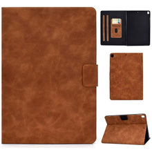 Load image into Gallery viewer, Cowhide Texture Horizontal Flip Leather Case with Holder &amp; Card Slots &amp; Sleep / Wake-up Function, For iPad Pro 11 (2020) &amp; (2018), For iPad 10.2 / Air (2019) / Pro 10.5, For iPad mini 5 / 4 / 3 / 2 / 1, For iPad Air 2 / Air / 9.7 (2018) &amp; (2017)       ...