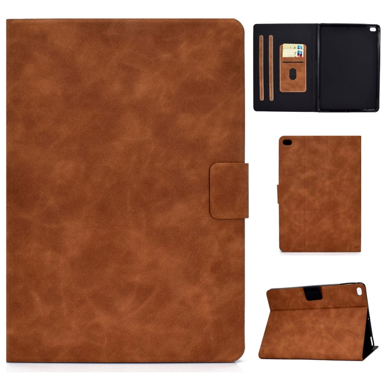 Cowhide Texture Horizontal Flip Leather Case with Holder & Card Slots & Sleep / Wake-up Function, For iPad Pro 11 (2020) & (2018), For iPad 10.2 / Air (2019) / Pro 10.5, For iPad mini 5 / 4 / 3 / 2 / 1, For iPad Air 2 / Air / 9.7 (2018) & (2017)       ...