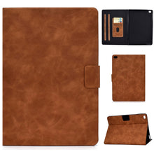 Load image into Gallery viewer, Cowhide Texture Horizontal Flip Leather Case with Holder &amp; Card Slots &amp; Sleep / Wake-up Function, For iPad Pro 11 (2020) &amp; (2018), For iPad 10.2 / Air (2019) / Pro 10.5, For iPad mini 5 / 4 / 3 / 2 / 1, For iPad Air 2 / Air / 9.7 (2018) &amp; (2017)       ...