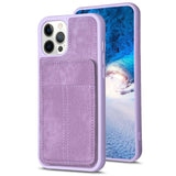 BF28 Frosted Card Bag Phone Case with Holder, For iPhone 13 Pro Max, For iPhone 13 Pro, For iPhone 12 / 12 Pro, For iPhone 12 Pro Max, For iPhone 11 Pro Max, For iPhone 11, For iPhone 11 Pro, For iPhone X / XS, For iPhone XR