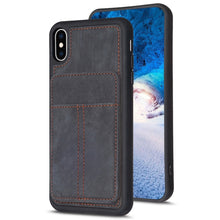 Load image into Gallery viewer, BF28 Frosted Card Bag Phone Case with Holder, For iPhone XS Max, For iPhone 8 Plus / 7 Plus