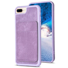 Load image into Gallery viewer, BF28 Frosted Card Bag Phone Case with Holder, For iPhone XS Max, For iPhone 8 Plus / 7 Plus
