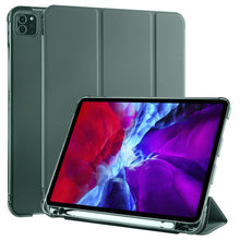Load image into Gallery viewer, 3-folding Horizontal Flip PU Leather + Shockproof TPU Case with Holder &amp; Pen Slot, For iPad Pro 11 (2020) / iPad Pro 11(2018), For iPad Air 13 2025 / 2024 / iPad Pro 12.9 (2020) / iPad Pro 12.9(2018), For iPad 10.2 2021 / 2020 / 2019                   ...