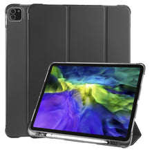 Load image into Gallery viewer, 3-folding Horizontal Flip PU Leather + Shockproof TPU Case with Holder &amp; Pen Slot, For iPad Pro 11 (2020) / iPad Pro 11(2018), For iPad Air 13 2025 / 2024 / iPad Pro 12.9 (2020) / iPad Pro 12.9(2018), For iPad 10.2 2021 / 2020 / 2019                   ...