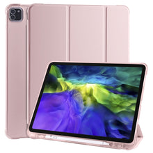 Load image into Gallery viewer, 3-folding Horizontal Flip PU Leather + Shockproof TPU Case with Holder &amp; Pen Slot, For iPad Pro 11 (2020) / iPad Pro 11(2018), For iPad Air 13 2025 / 2024 / iPad Pro 12.9 (2020) / iPad Pro 12.9(2018), For iPad 10.2 2021 / 2020 / 2019                   ...
