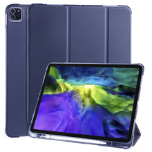 Load image into Gallery viewer, 3-folding Horizontal Flip PU Leather + Shockproof TPU Case with Holder &amp; Pen Slot, For iPad Pro 11 (2020) / iPad Pro 11(2018), For iPad Air 13 2025 / 2024 / iPad Pro 12.9 (2020) / iPad Pro 12.9(2018), For iPad 10.2 2021 / 2020 / 2019                   ...