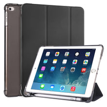 Load image into Gallery viewer, 3-folding Horizontal Flip PU Leather + Shockproof TPU Case with Holder &amp; Pen Slot, For iPad Pro 11 (2020) / iPad Pro 11(2018), For iPad Air 13 2025 / 2024 / iPad Pro 12.9 (2020) / iPad Pro 12.9(2018), For iPad 10.2 2021 / 2020 / 2019                   ...