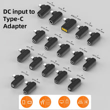 Load image into Gallery viewer, 100W N 3.5X1.35mm Female to USB-C/Type-C Male Plug Charging Adapter, 3.5X1.35mm