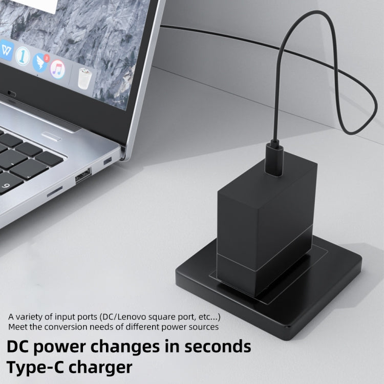 100W N 3.5X1.35mm Female to USB-C/Type-C Male Plug Charging Adapter, 3.5X1.35mm