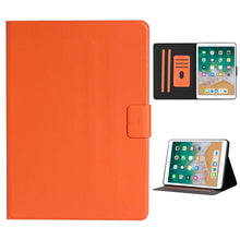 Load image into Gallery viewer, Solid Color Horizontal Flip Leather Case with Card Slots &amp; Holder &amp; Sleep / Wake-up Function