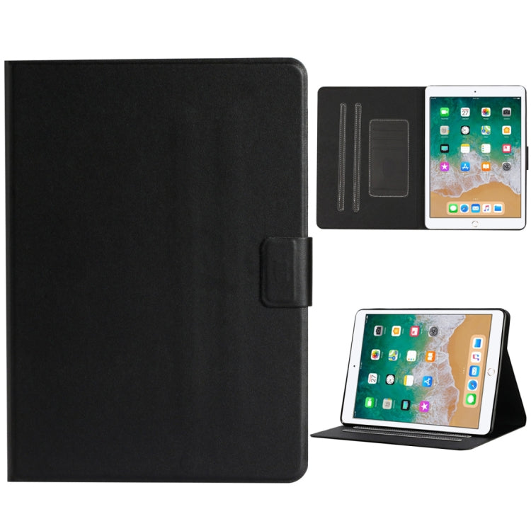 Solid Color Horizontal Flip Leather Case with Card Slots & Holder & Sleep / Wake-up Function