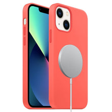 Load image into Gallery viewer, Liquid Silicone Full Coverage MagSafe Phone Case, For iPhone 13 Pro Max, For iPhone 13 Pro, For iPhone 13, For iPhone 13 mini