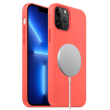 Load image into Gallery viewer, Liquid Silicone Full Coverage MagSafe Phone Case, For iPhone 13 Pro Max, For iPhone 13 Pro, For iPhone 13, For iPhone 13 mini