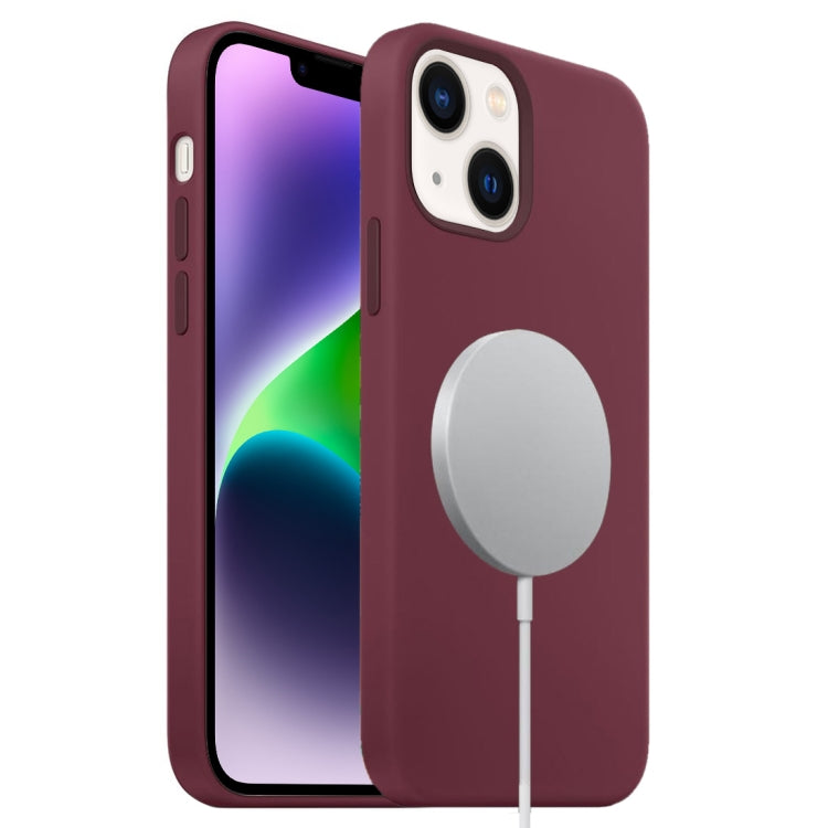 Liquid Silicone Full Coverage MagSafe Phone Case, For iPhone 15 Plus, For iPhone 15, For iPhone 14 Plus, For iPhone 14, For iPhone 14 Pro, For iPhone 14 Pro Max