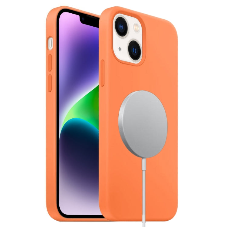 Liquid Silicone Full Coverage MagSafe Phone Case, For iPhone 15 Plus, For iPhone 15, For iPhone 14 Plus, For iPhone 14, For iPhone 14 Pro, For iPhone 14 Pro Max