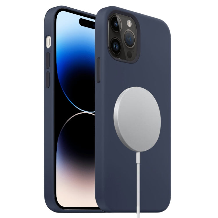 Liquid Silicone Full Coverage MagSafe Phone Case, For iPhone 15 Plus, For iPhone 15, For iPhone 14 Plus, For iPhone 14, For iPhone 14 Pro, For iPhone 14 Pro Max