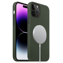 Load image into Gallery viewer, Liquid Silicone Full Coverage MagSafe Phone Case, For iPhone 16 Pro Max, For iPhone 16 Pro, For iPhone 16 Plus, For iPhone 16, For iPhone 15 Pro Max, For iPhone 15 Pro
