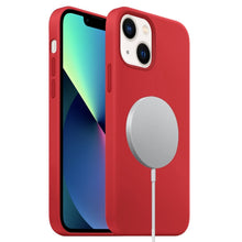 Load image into Gallery viewer, Liquid Silicone Full Coverage MagSafe Phone Case, For iPhone 13 Pro Max, For iPhone 13 Pro, For iPhone 13, For iPhone 13 mini