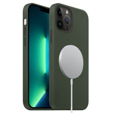 Load image into Gallery viewer, Liquid Silicone Full Coverage MagSafe Phone Case, For iPhone 13 Pro Max, For iPhone 13 Pro, For iPhone 13, For iPhone 13 mini