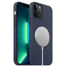 Load image into Gallery viewer, Liquid Silicone Full Coverage MagSafe Phone Case, For iPhone 13 Pro Max, For iPhone 13 Pro, For iPhone 13, For iPhone 13 mini