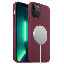 Load image into Gallery viewer, Liquid Silicone Full Coverage MagSafe Phone Case, For iPhone 13 Pro Max, For iPhone 13 Pro, For iPhone 13, For iPhone 13 mini