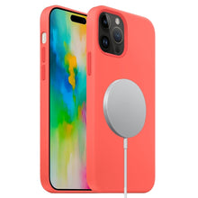 Load image into Gallery viewer, Liquid Silicone Full Coverage MagSafe Phone Case, For iPhone 16 Pro Max, For iPhone 16 Pro, For iPhone 16 Plus, For iPhone 16, For iPhone 15 Pro Max, For iPhone 15 Pro