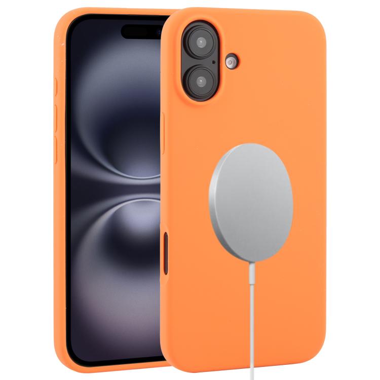 Liquid Silicone Full Coverage MagSafe Phone Case, For iPhone 16 Pro Max, For iPhone 16 Pro, For iPhone 16 Plus, For iPhone 16, For iPhone 15 Pro Max, For iPhone 15 Pro