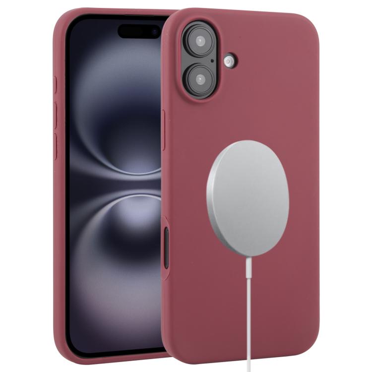 Liquid Silicone Full Coverage MagSafe Phone Case, For iPhone 16 Pro Max, For iPhone 16 Pro, For iPhone 16 Plus, For iPhone 16, For iPhone 15 Pro Max, For iPhone 15 Pro