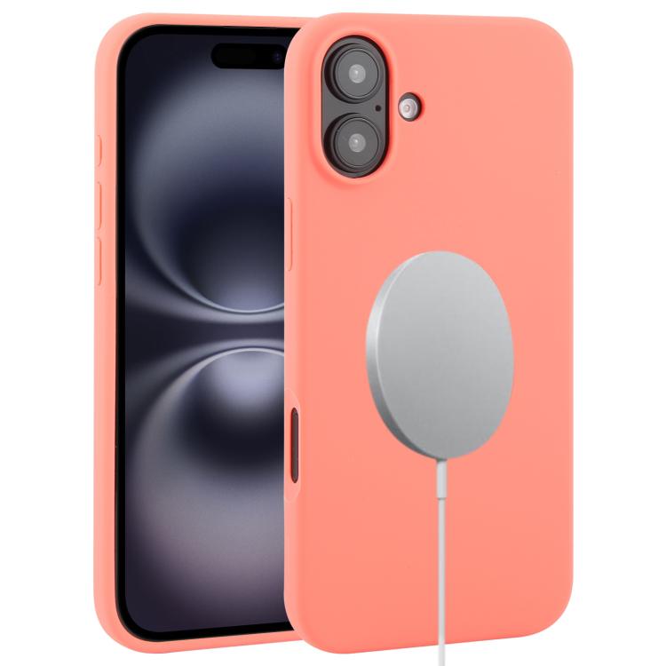 Liquid Silicone Full Coverage MagSafe Phone Case, For iPhone 16 Pro Max, For iPhone 16 Pro, For iPhone 16 Plus, For iPhone 16, For iPhone 15 Pro Max, For iPhone 15 Pro