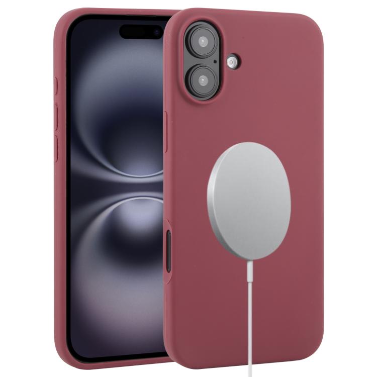 Liquid Silicone Full Coverage MagSafe Phone Case, For iPhone 16 Pro Max, For iPhone 16 Pro, For iPhone 16 Plus, For iPhone 16, For iPhone 15 Pro Max, For iPhone 15 Pro
