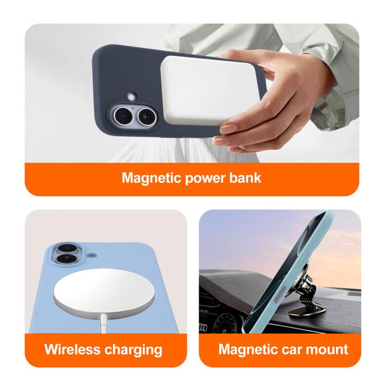 Liquid Silicone Full Coverage MagSafe Phone Case, For iPhone 13 Pro Max, For iPhone 13 Pro, For iPhone 13, For iPhone 13 mini