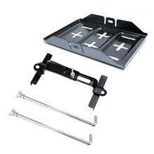Load image into Gallery viewer, Car Universal Battery Bracket Adjustable Battery Fixed Holder + Base Tray, 28.5cm Base + 19cm Bracket, 28.5cm Base + 23cm Bracket, 28.5cm Base + 27cm Bracket, 34.5cm Base + 19cm Bracket, 34.5cm Base + 23cm Bracket, 34.5cm Base + 27cm Bracket