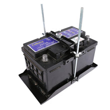 Load image into Gallery viewer, Car Universal Battery Bracket Adjustable Battery Fixed Holder + Base Tray, 28.5cm Base + 19cm Bracket, 28.5cm Base + 23cm Bracket, 28.5cm Base + 27cm Bracket, 34.5cm Base + 19cm Bracket, 34.5cm Base + 23cm Bracket, 34.5cm Base + 27cm Bracket