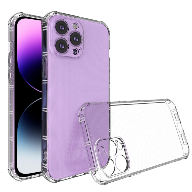 Straight Side Dual Bone Anti-fall TPU Phone Case, For iPhone 15 Pro Max, For iPhone 15 Pro, For iPhone 15 Plus, For iPhone 15