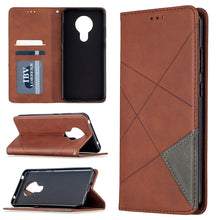 Load image into Gallery viewer, Lamb Texture Prismatic Hidden Magnetic Horizontal Flip Leather Case with Bracket &amp; Card Slots &amp; Wallet, For Xiaomi Redmi Note 9, For Huawei P smart 2020, For Nokia 5.3