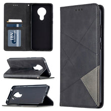 Load image into Gallery viewer, Lamb Texture Prismatic Hidden Magnetic Horizontal Flip Leather Case with Bracket &amp; Card Slots &amp; Wallet, For Xiaomi Redmi Note 9, For Huawei P smart 2020, For Nokia 5.3