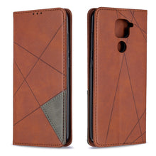 Load image into Gallery viewer, Lamb Texture Prismatic Hidden Magnetic Horizontal Flip Leather Case with Bracket &amp; Card Slots &amp; Wallet, For Xiaomi Redmi Note 9, For Huawei P smart 2020, For Nokia 5.3