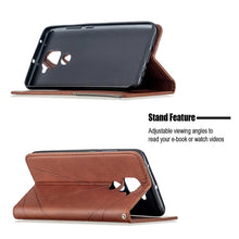 Load image into Gallery viewer, Lamb Texture Prismatic Hidden Magnetic Horizontal Flip Leather Case with Bracket &amp; Card Slots &amp; Wallet, For Xiaomi Redmi Note 9, For Huawei P smart 2020, For Nokia 5.3