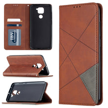 Load image into Gallery viewer, Lamb Texture Prismatic Hidden Magnetic Horizontal Flip Leather Case with Bracket &amp; Card Slots &amp; Wallet, For Xiaomi Redmi Note 9, For Huawei P smart 2020, For Nokia 5.3