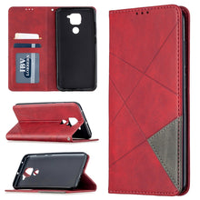 Load image into Gallery viewer, Lamb Texture Prismatic Hidden Magnetic Horizontal Flip Leather Case with Bracket &amp; Card Slots &amp; Wallet, For Xiaomi Redmi Note 9, For Huawei P smart 2020, For Nokia 5.3