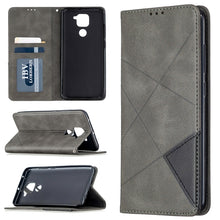 Load image into Gallery viewer, Lamb Texture Prismatic Hidden Magnetic Horizontal Flip Leather Case with Bracket &amp; Card Slots &amp; Wallet, For Xiaomi Redmi Note 9, For Huawei P smart 2020, For Nokia 5.3