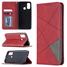 Load image into Gallery viewer, Lamb Texture Prismatic Hidden Magnetic Horizontal Flip Leather Case with Bracket &amp; Card Slots &amp; Wallet, For Xiaomi Redmi Note 9, For Huawei P smart 2020, For Nokia 5.3