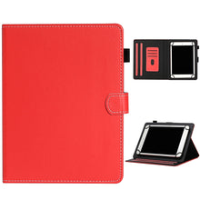 Load image into Gallery viewer, Universal Solid Color Horizontal Flip Leather Case with Card Slots &amp; Holder &amp; Pen Slot