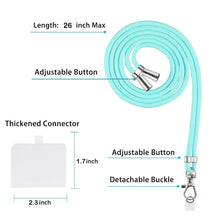 Load image into Gallery viewer, Electroplating Dual-side IMD Phone Case with Lanyard, For iPhone 15 Plus, For iPhone 15, For iPhone 14 Plus, For iPhone 14, For iPhone 14 Pro, For iPhone 14 Pro Max