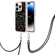 Load image into Gallery viewer, Electroplating Dual-side IMD Phone Case with Lanyard, For iPhone 15 Plus, For iPhone 15, For iPhone 14 Plus, For iPhone 14, For iPhone 14 Pro, For iPhone 14 Pro Max